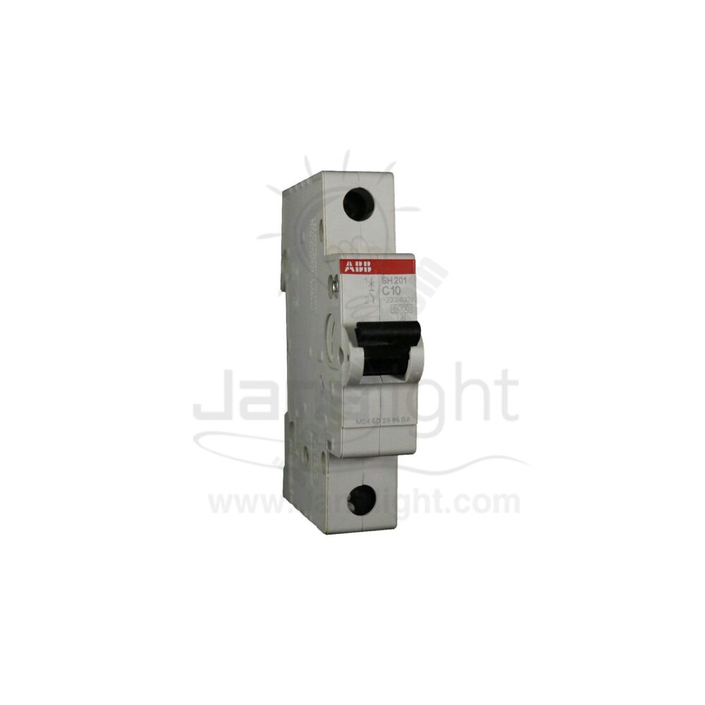 مفتاح 10 امبير 6 كيلو SH201 C10 ABB ABB Circuit breaker 3p 10 amp 6k SH201